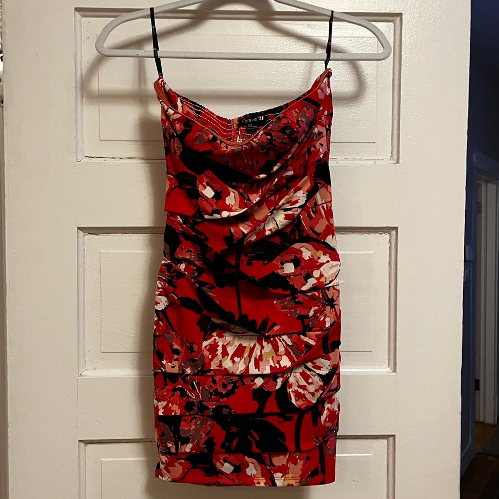 Sleeveless Bodycon Print Dress